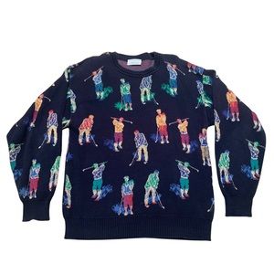 Vintage Golf Sweater